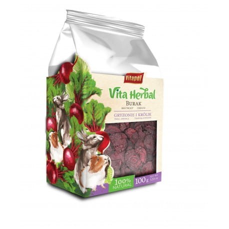 VITAPOL Vita Herbal dla gryzoni i królika burak 100g