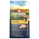 Ontario Senior Mini White Fish Biała Ryba z Brązowym Ryżem 6,5kg