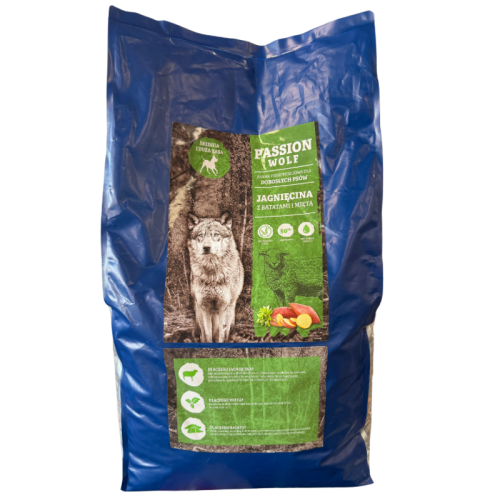 Passion Wolf Medium & Large  Adult Jagnięcina 12kg 