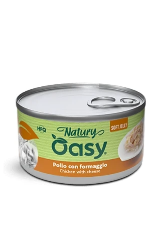 OASY NATURY JELLY  Kurczak z serem 85g