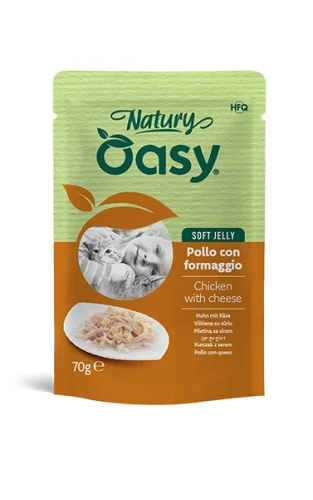 OASY  Natury Soft Jelly  Kurczak z serem  70g  