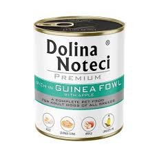 DOLINA NOTECI bogata w perliczkę z jabłkiem 800g