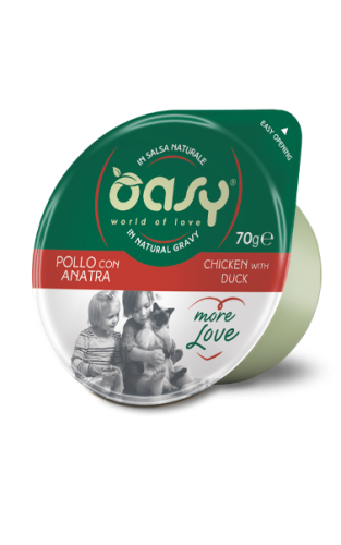 MORE LOVE CUP Kurczak z kaczka 70g 