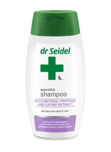 DR SEIDEL szampon proteinowy dla kotów 220 ml