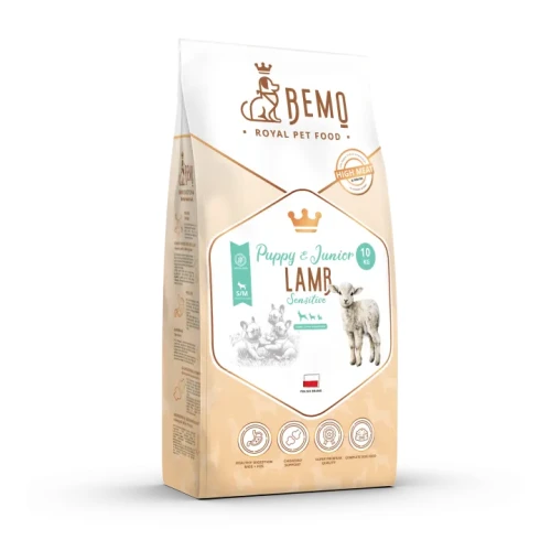 BEMO  Puppy & Junior Sensitive Lamb S/M 10kg