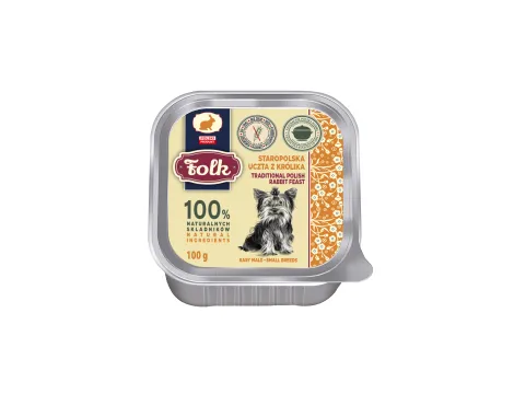 FOLK Mini Staropolska uczta z królika szalka 100 g