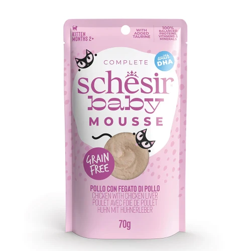 Shesir Kurczak z wątróbką drobiową w musie 70g w saszetce