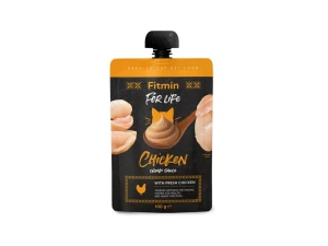 Fitmin For Life Cream sauce kremowa saszetka z kurczakiem dla kotów 100 g