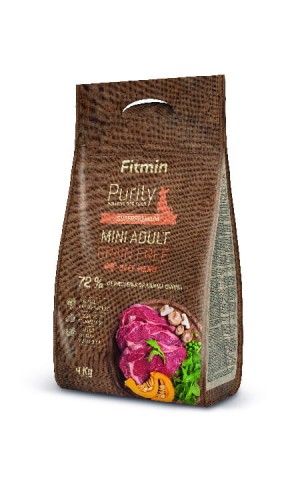 FITMIN PURITY   Adult Mini Wołowina  4 kg