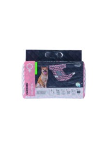 M-pets Pieluchy - CARBON DIAPERS - ONA (15szt) L