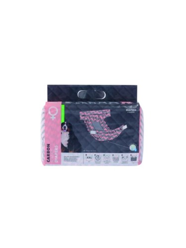 M-pets Pieluchy - CARBON DIAPERS - ONA (15szt) XXL