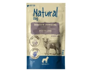 NATURAL jagnięcina z dodatkiem jagody 500 g