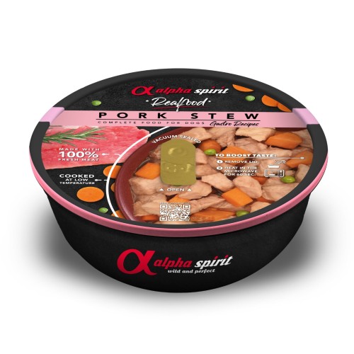 Alpha Spirit Real Food Pork (dorosły) 280g