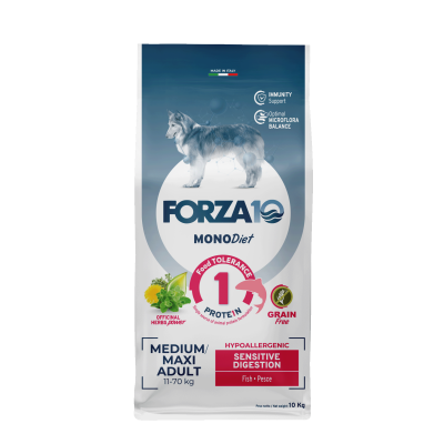 FORZA10 Diet Adult Medium Maxi - Sensitive Digestion  Ryba 10kg