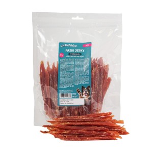 Chrup&Go Paski jerky z piersią kaczki (dorosły) 500g