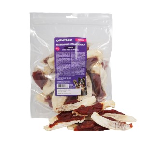 Chrup&Go Nadziewane uszka królika (dorosły) 500g
