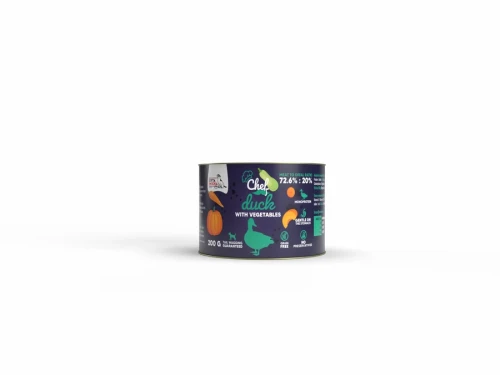 SYTA MICHA Mokra karma dla psa Kaczka z warzywami 200g
