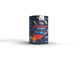 SYTA MICHA Mokra karma dla psa Bażant z warzywami 400g