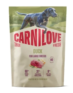 CARNILOVE TRUE FRESH sucha karma z kaczką dla dorosłych psów dużych ras 1,5kg