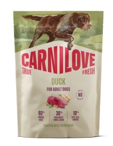 CARNILOVE TRUE FRESH sucha karma z kaczką dla dorosłych psów 1,5kg