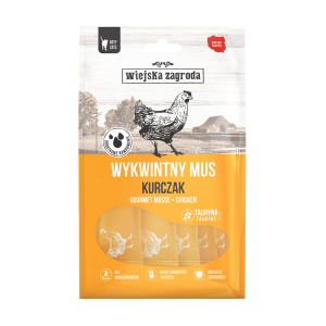 Wiejska Zagroda Wykwintny mus Kurczak (dorosły) 6x15g