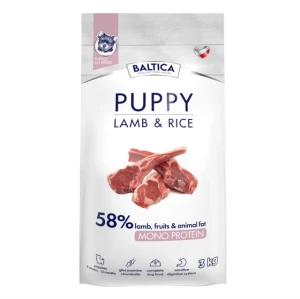 BALTICA Puppy Jagnięcina z ryżem 3kg 