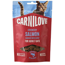 CARNILOVE z łososiem dla kota  50g